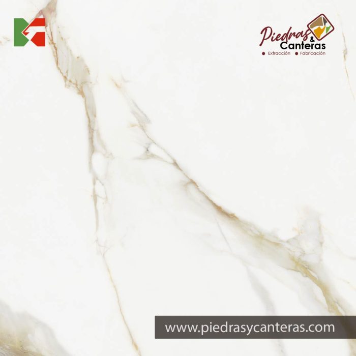Porcelanato Calacatta Gold porcelanato de alta resistencia.