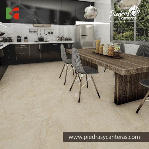 Porcelanato Etna Beige porcelanato de alta resistencia.