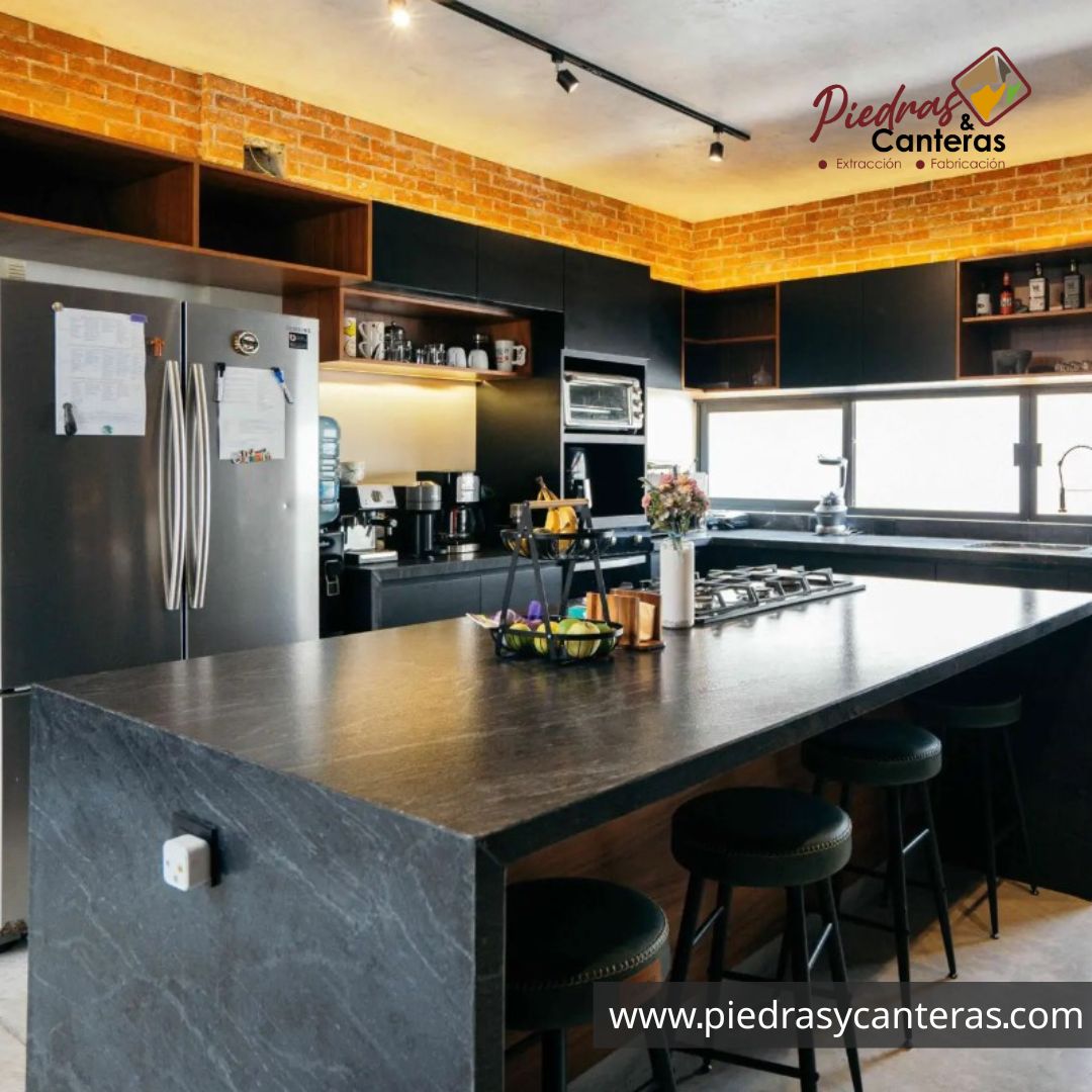 Granito Natural Black Motion