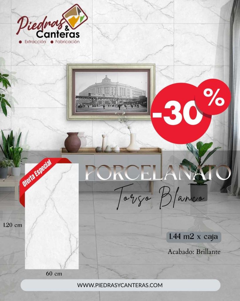 Porcelanatos torso blanco promociones