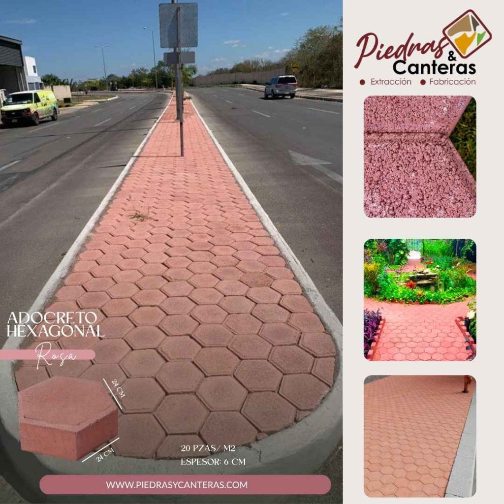 Adocreto Hexagonal Galería