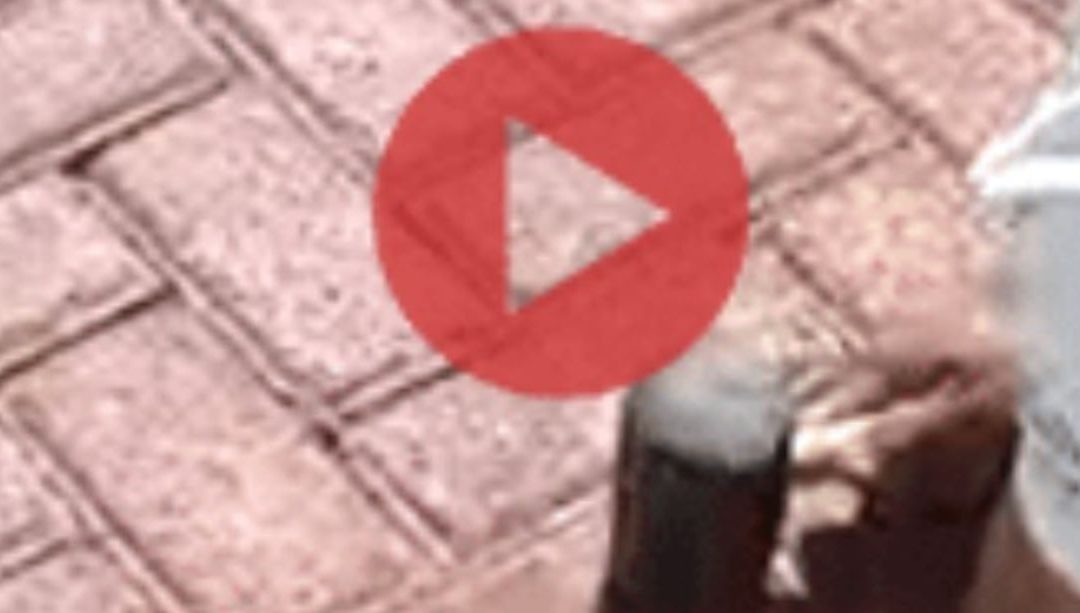 Instalación de adoquines (video)