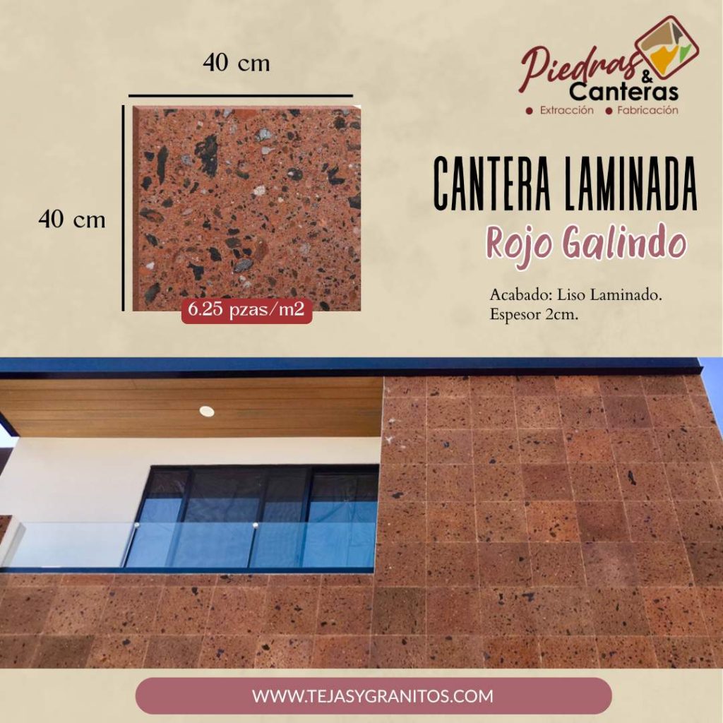 cantera laminada rojo galindo galeria