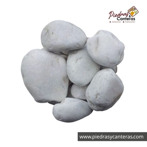 Piedra de Mármol Blanca 3.5"