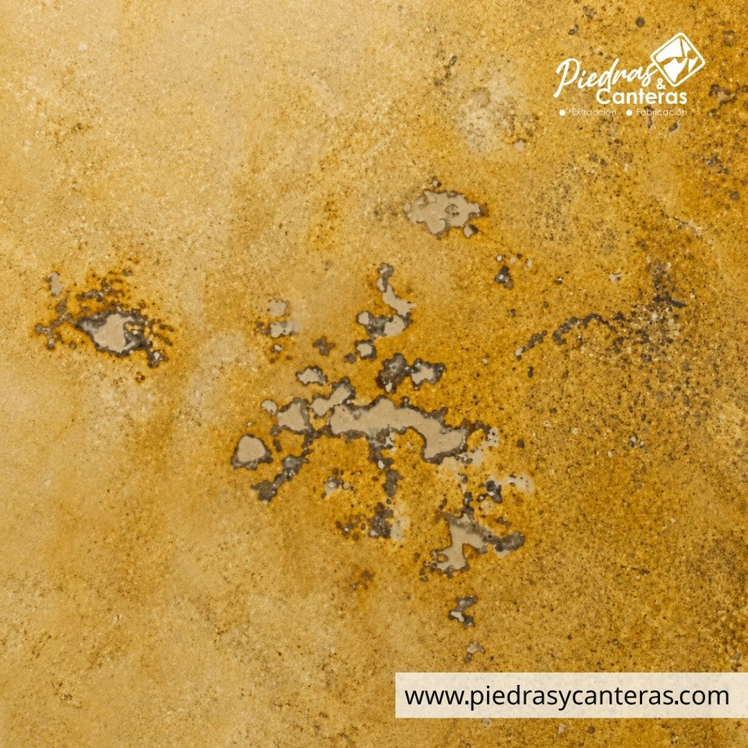 Mármol Travertino Amarillo Cepillado