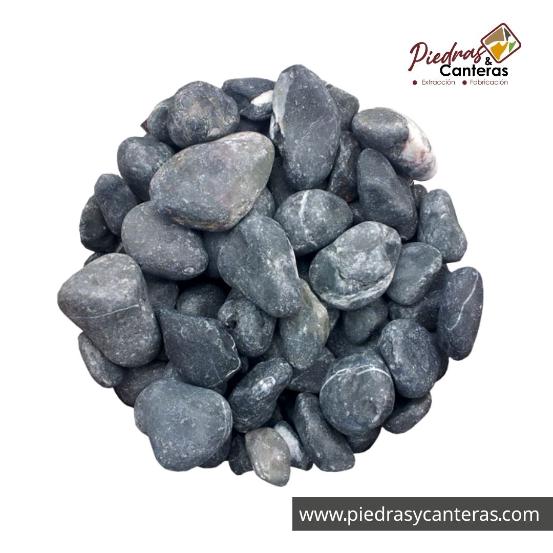Piedra de Mármol Negra 1.5