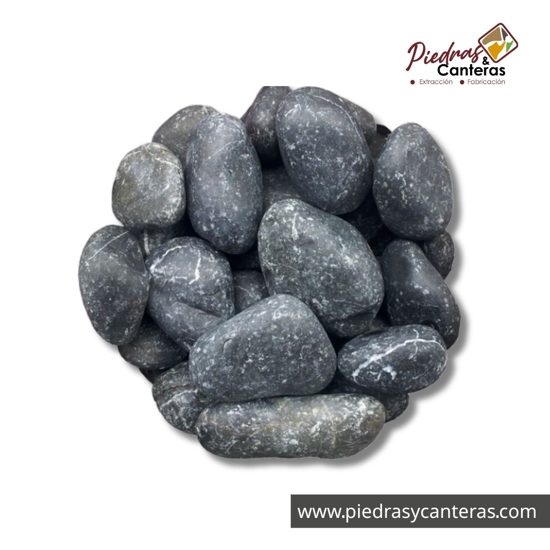 Piedra de Mármol Negra 2.5