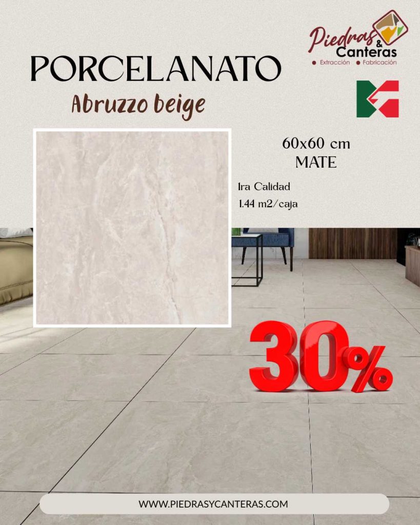 piso ceramico abruzzo beige promociones