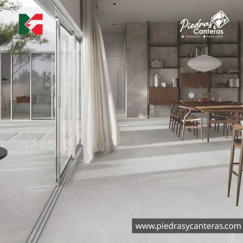 porcelanato amiata gris claro render piedras y canteras