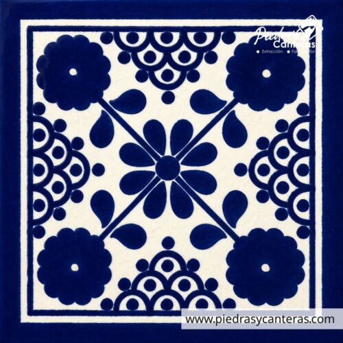 Talavera Damaso Azul