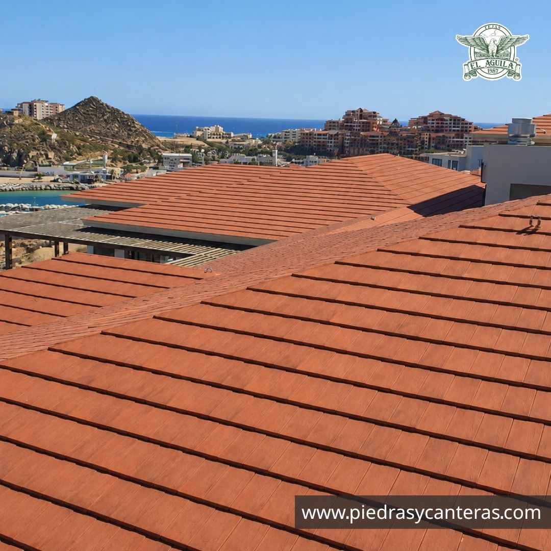 Teja Plana Madera Terracota - Imagen 2
