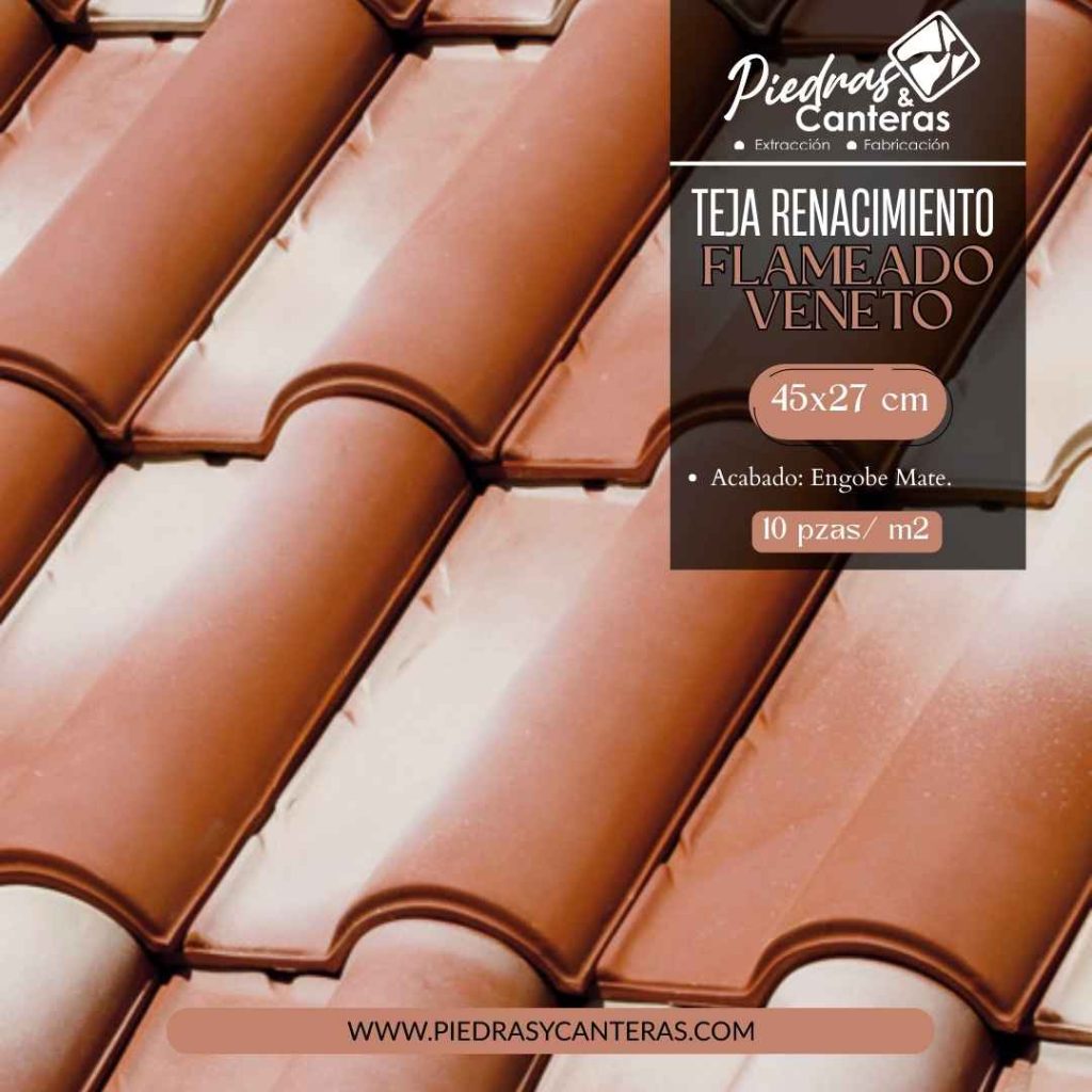 Teja Renacimiento Flameado Veneto Galería