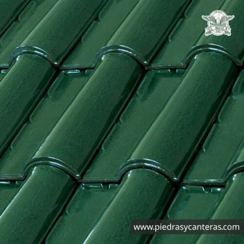 Teja Renacimiento Verde Botella